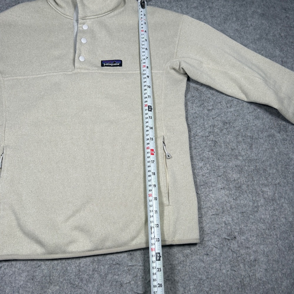 Patagonia Better Sweater Pullover Womens Small Beige Fleece Gorpcore - Picture 8 of 16